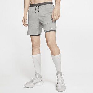 Nike Flex Stride Men's 7" 2-In-1 Running Shorts Grey M